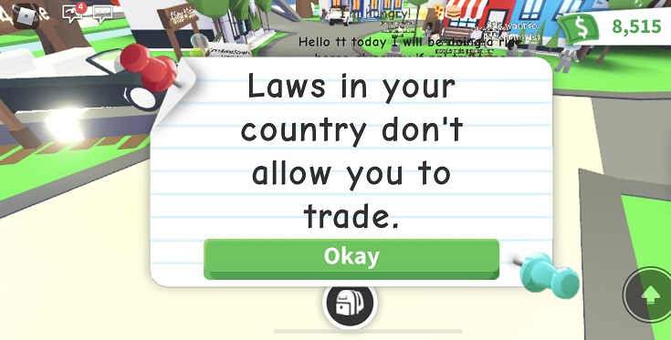 Roblox Trading In South Korea Banned How To Unblock 