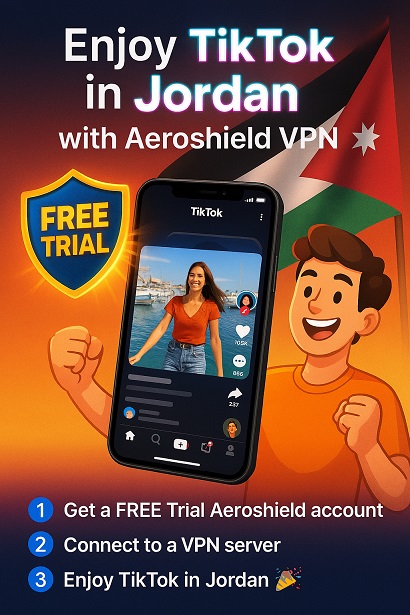 How to unblock TikTok in Jordan