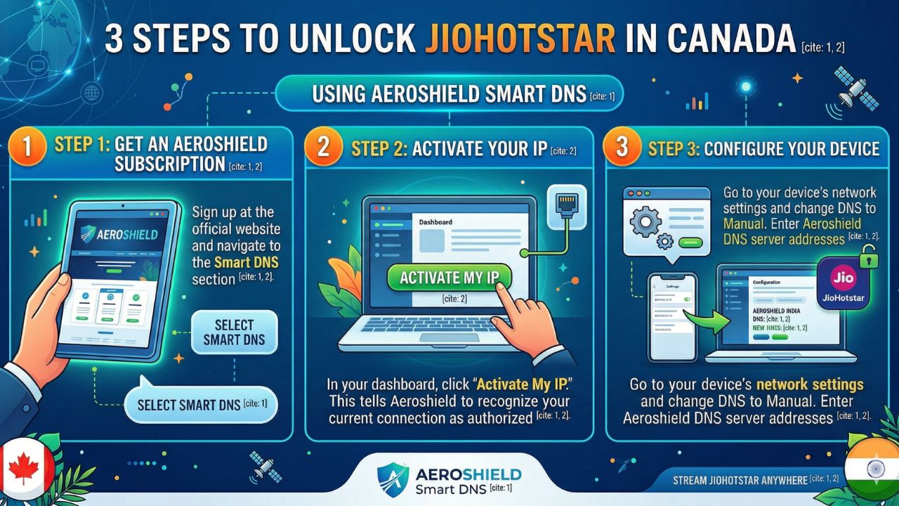 3 Steps to Watch JioHotstar in Canada